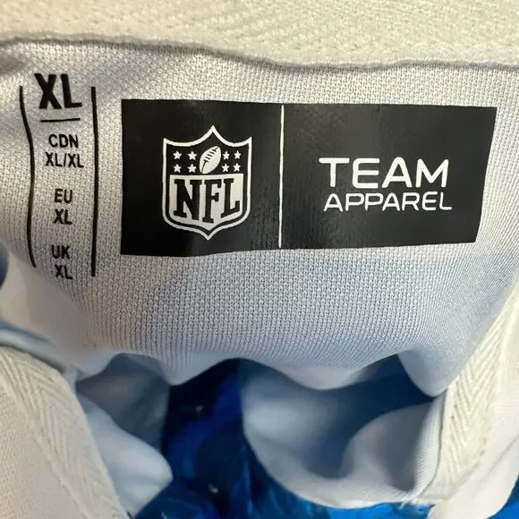 NFL Team Apparel Graphic Polo Detroit Lions City Scape Men's XL Motor City - Picture 4 of 5